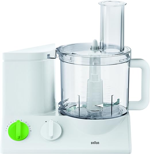 Braun FP 3010 Tribute Collection compact food processor white - 1