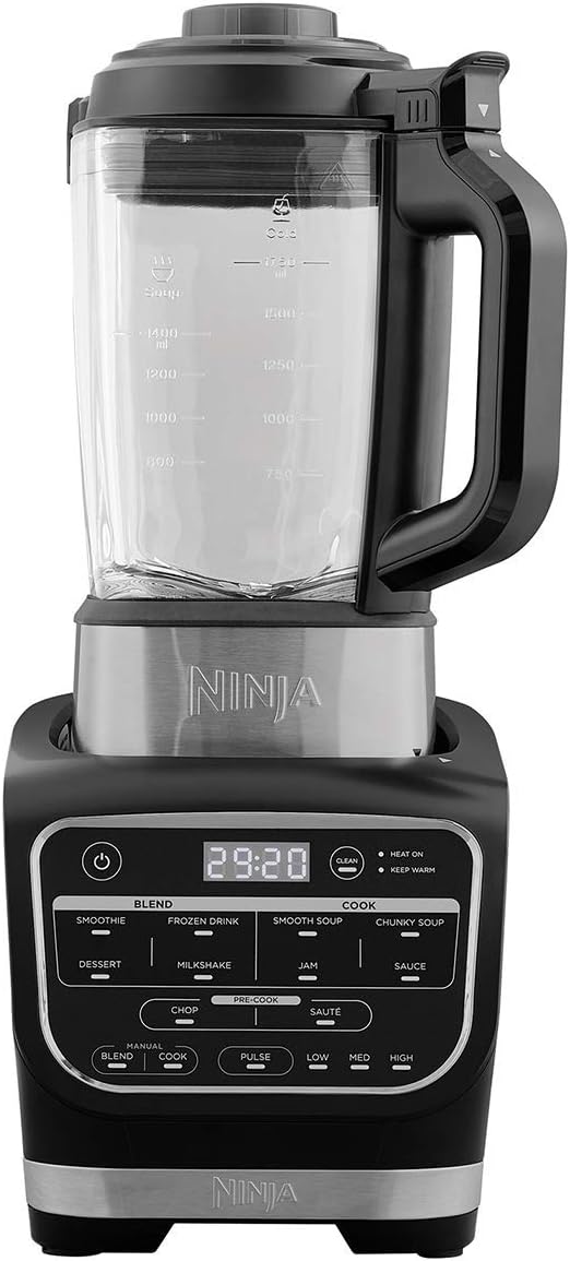 NINJA HB150EU Küchenmaschine mit Kochfunktion Schwarz - 1